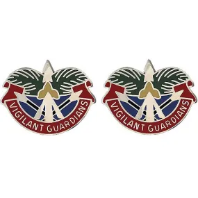 16th ADA (Air Defense Artillery) Group Unit Crest (Vigilant Guardians) - Sold in Pairs