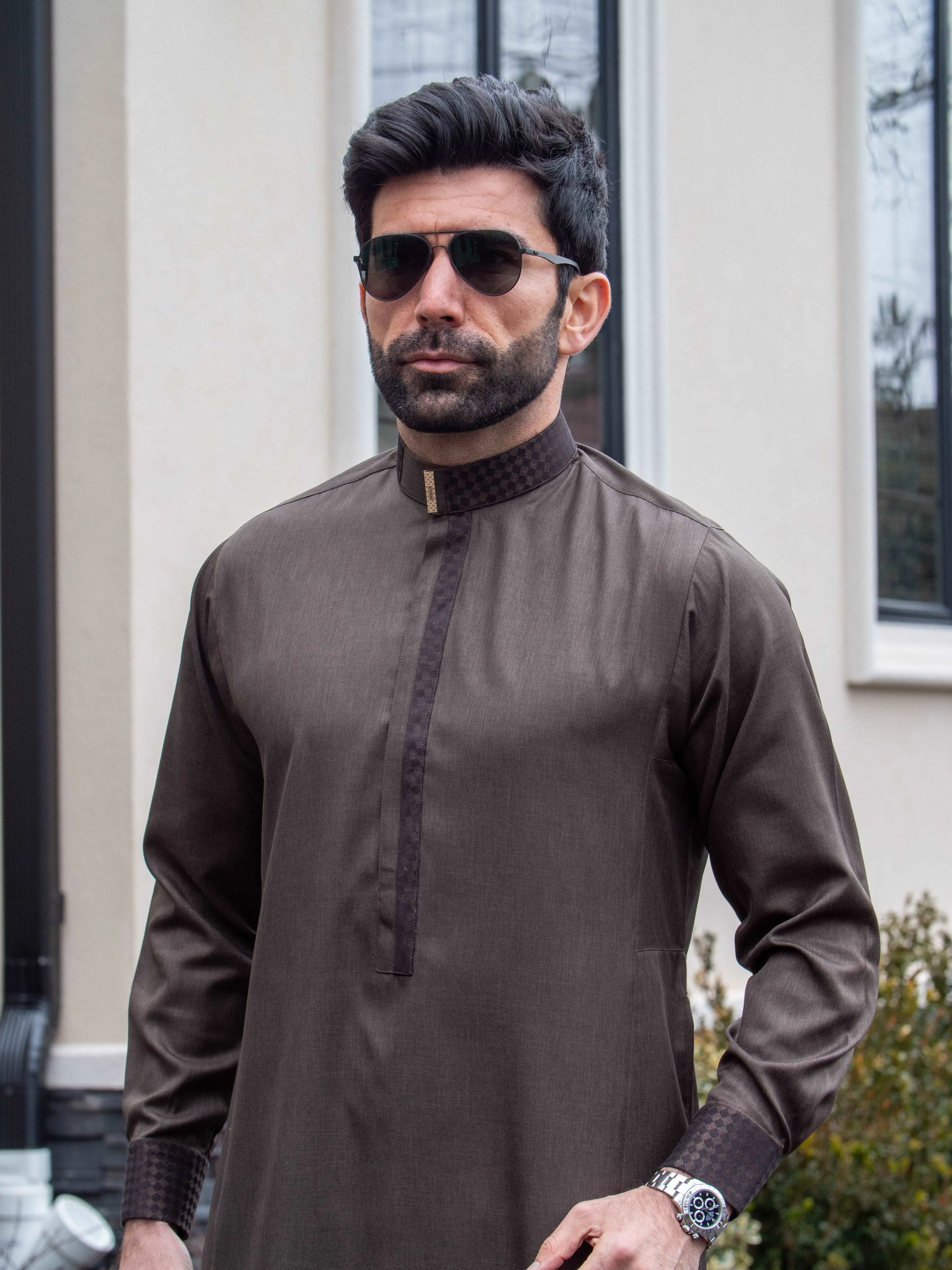 Adult Premium Thobe 107A Brown