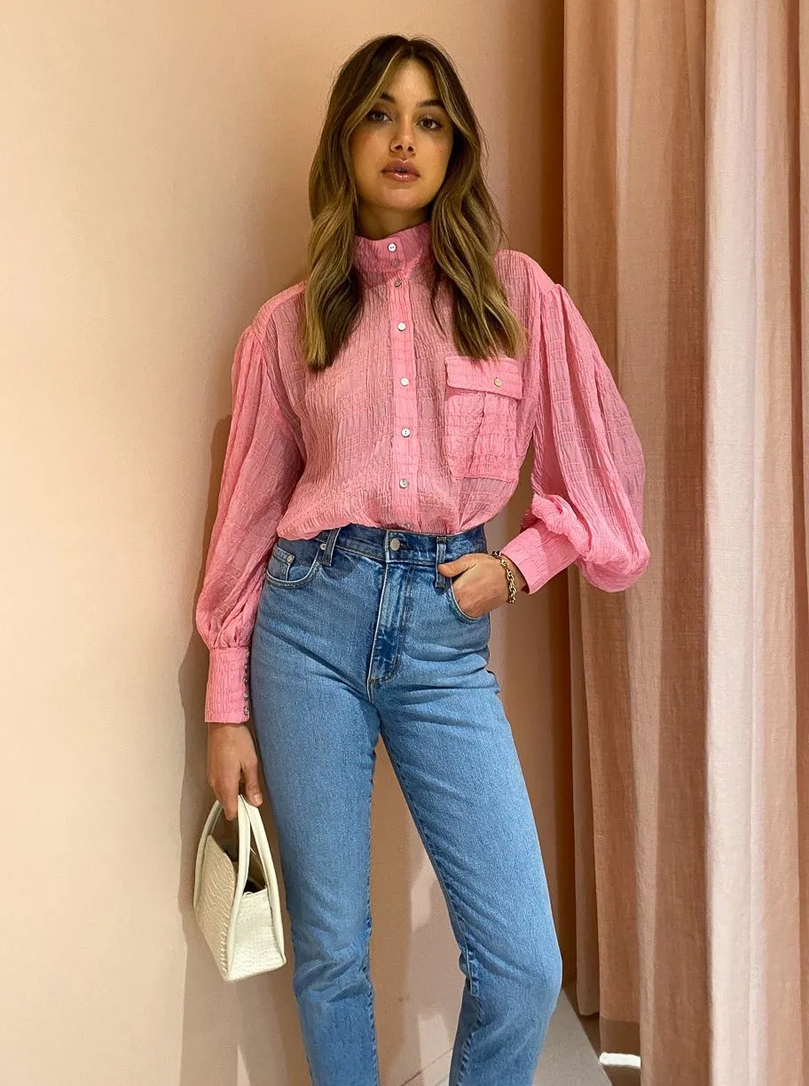 Alemais Antonella Shirt in Pink