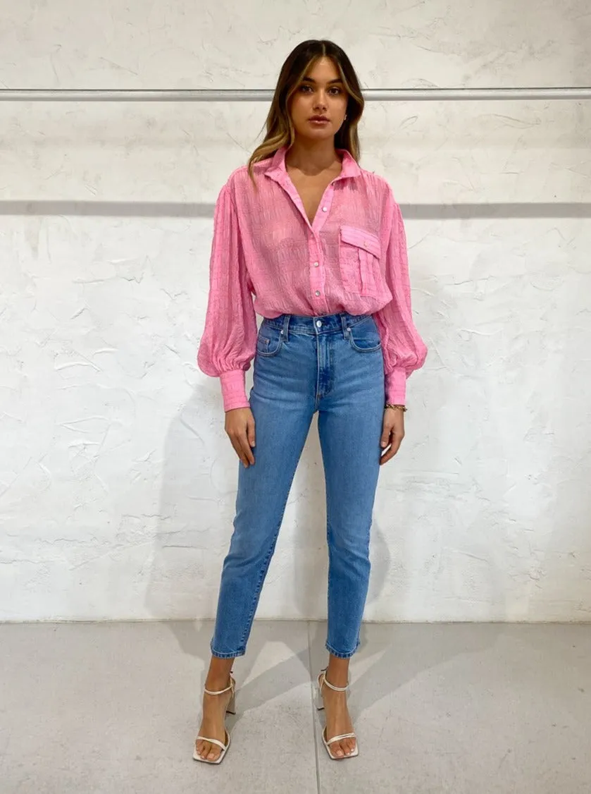 Alemais Antonella Shirt in Pink