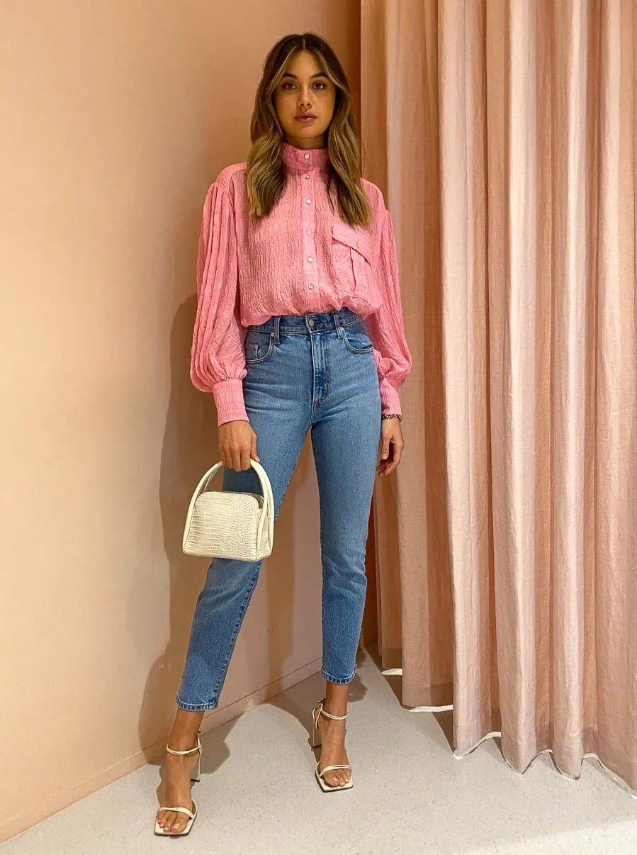 Alemais Antonella Shirt in Pink