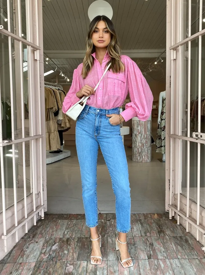 Alemais Antonella Shirt in Pink