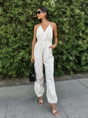 All About Confidence Cargo Jumpsuit