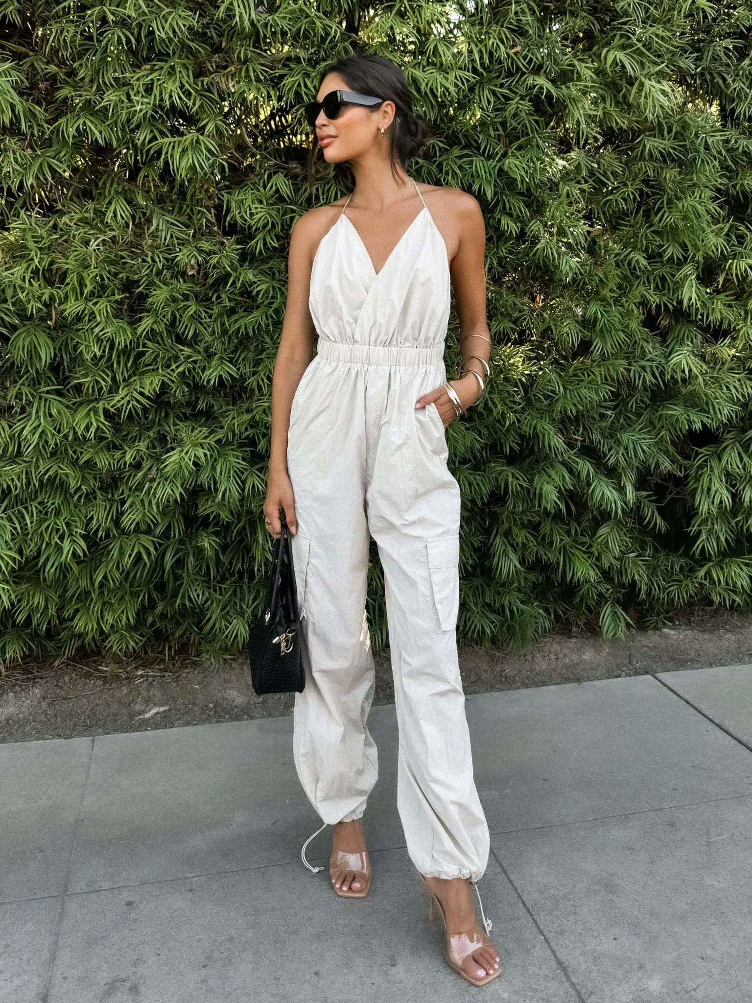 All About Confidence Cargo Jumpsuit