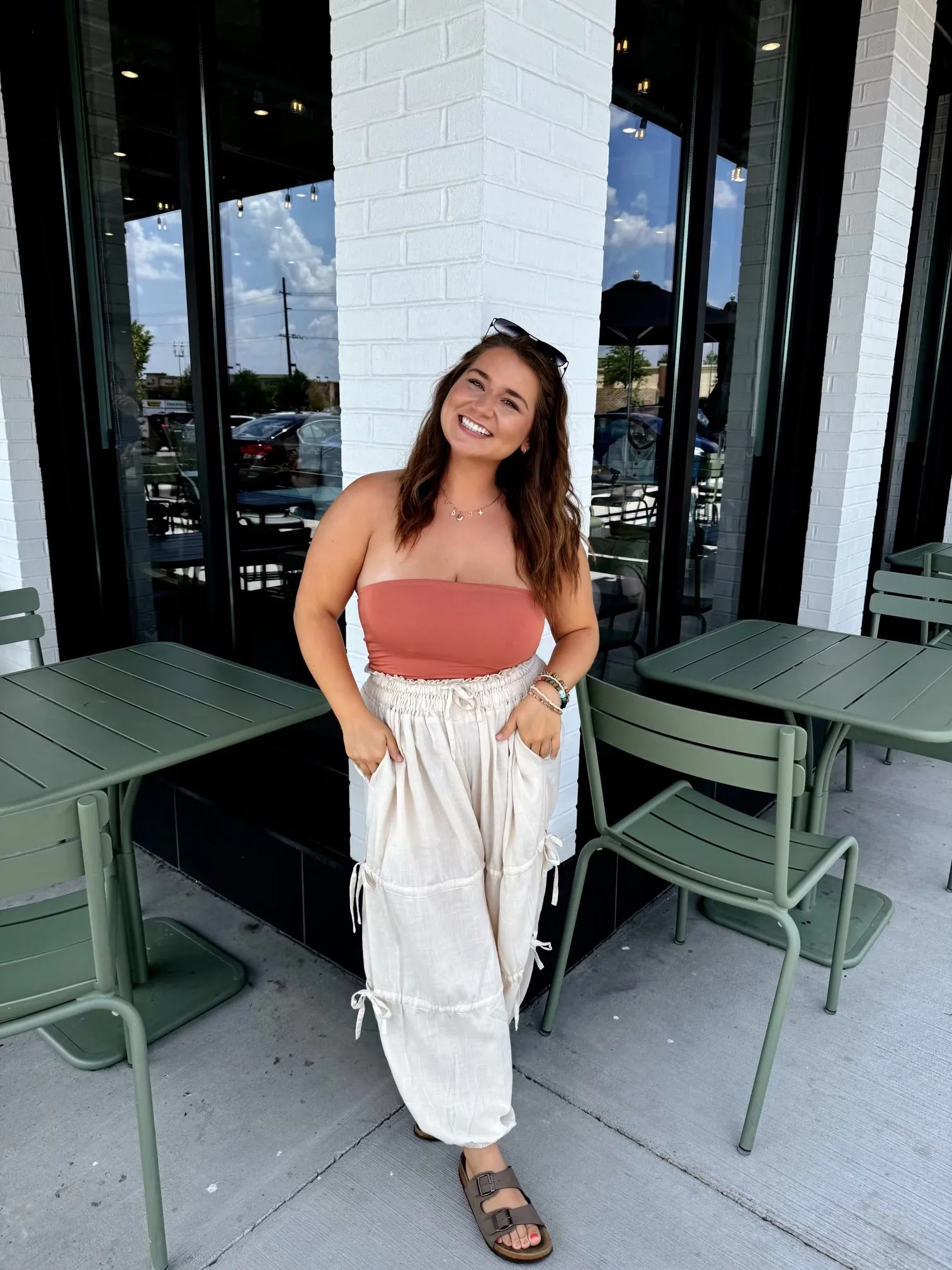 All Essential Tube Top, Terracotta