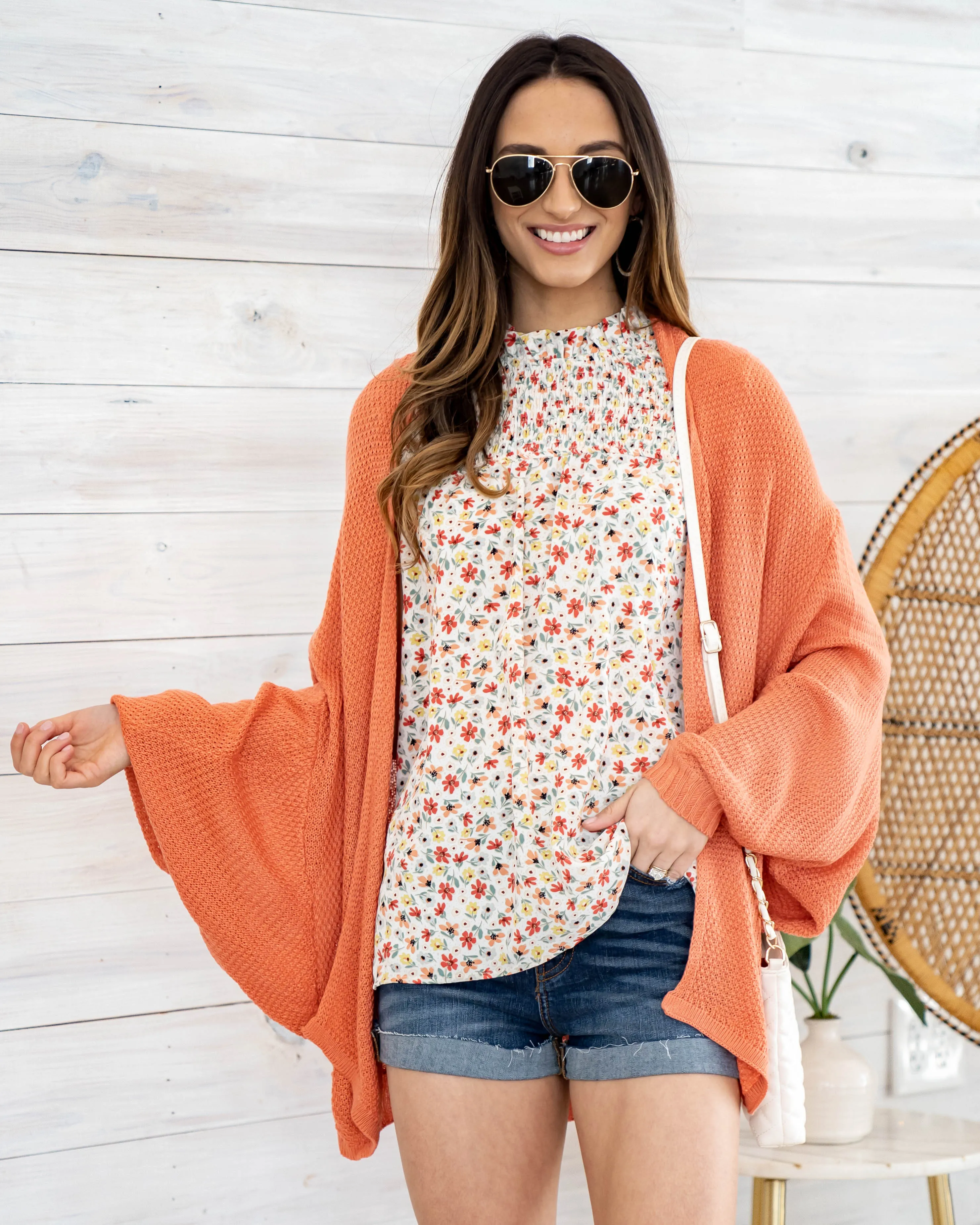 Bonnie Smocked Floral Tank