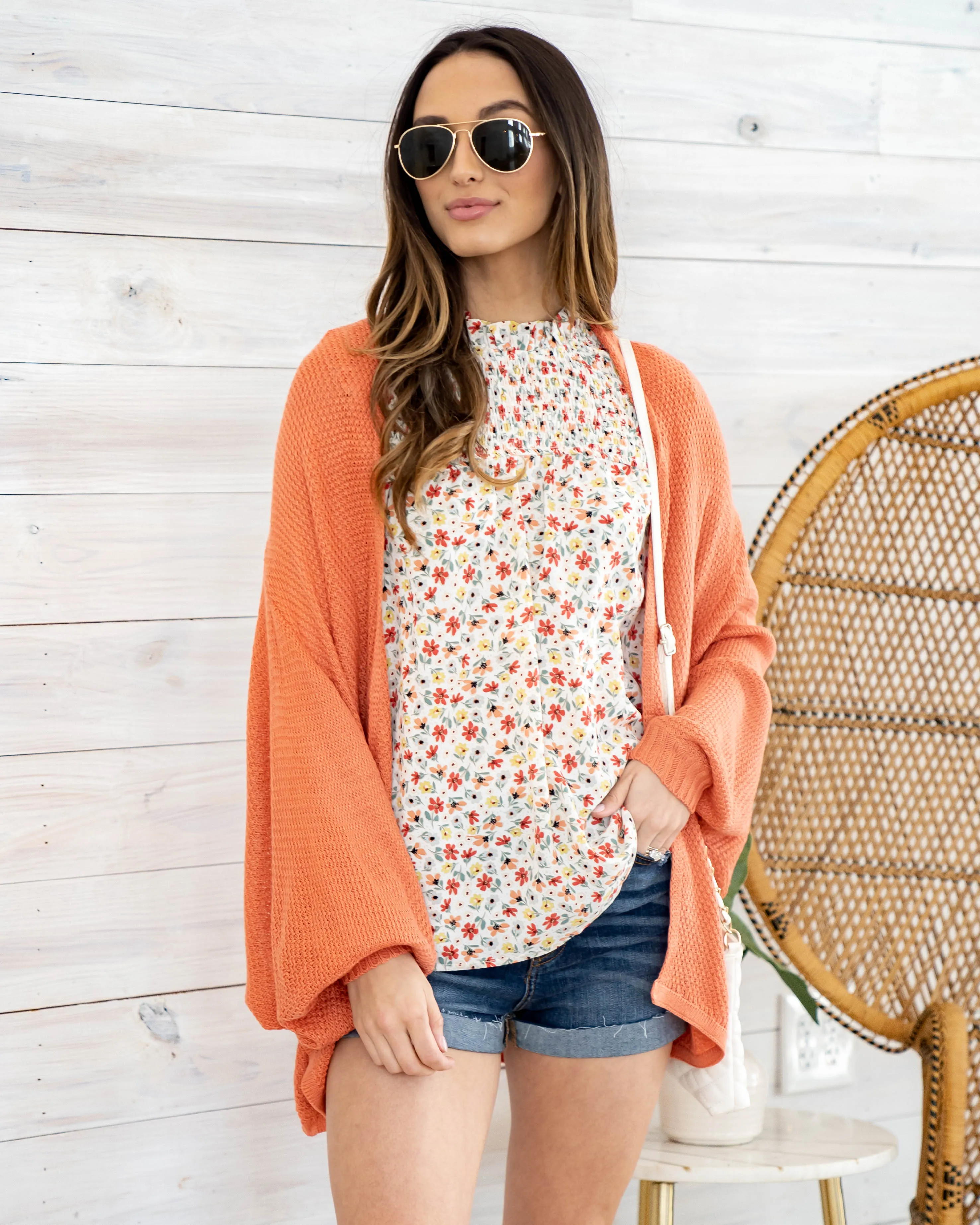 Bonnie Smocked Floral Tank