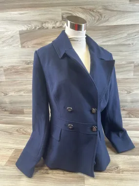 Coat Peacoat By White House Black Market In Navy, Size: M