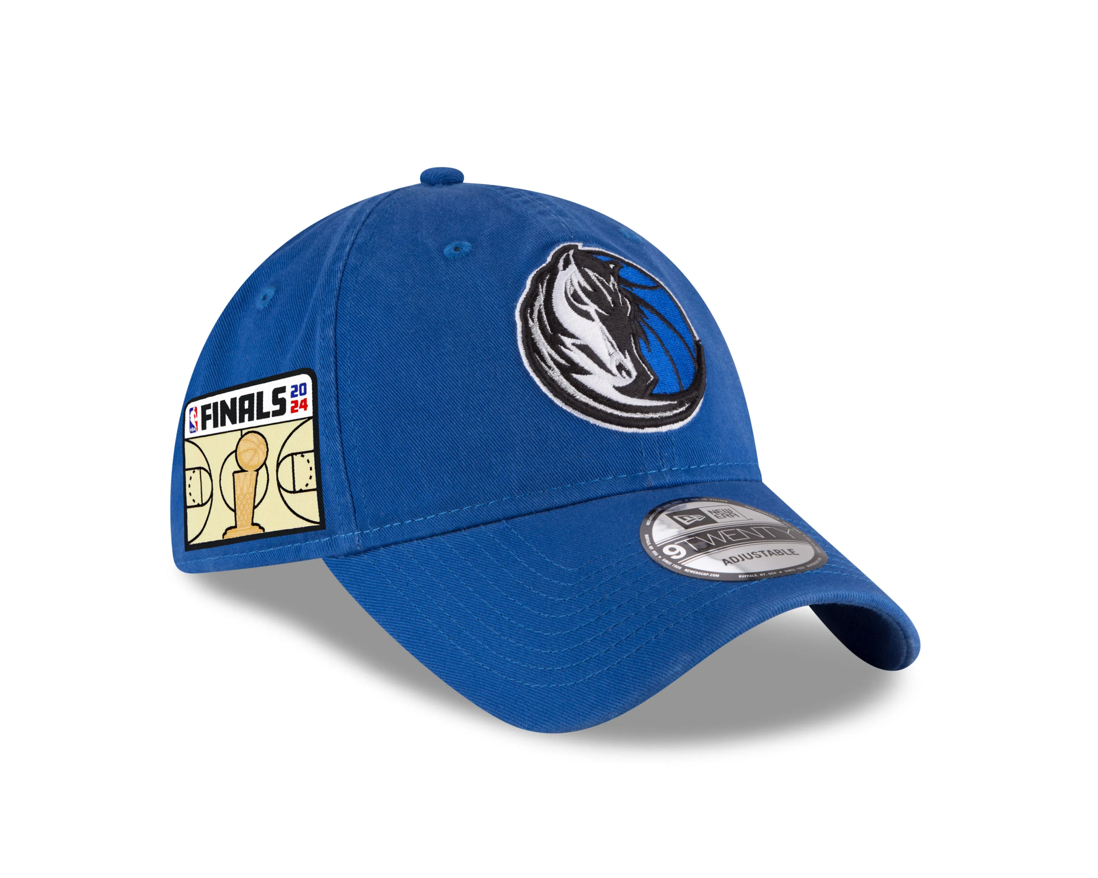 DALLAS MAVERICKS NEW ERA NBA FINALS SIDE PATCH 9TWENTY ADJUSTABLE CAP