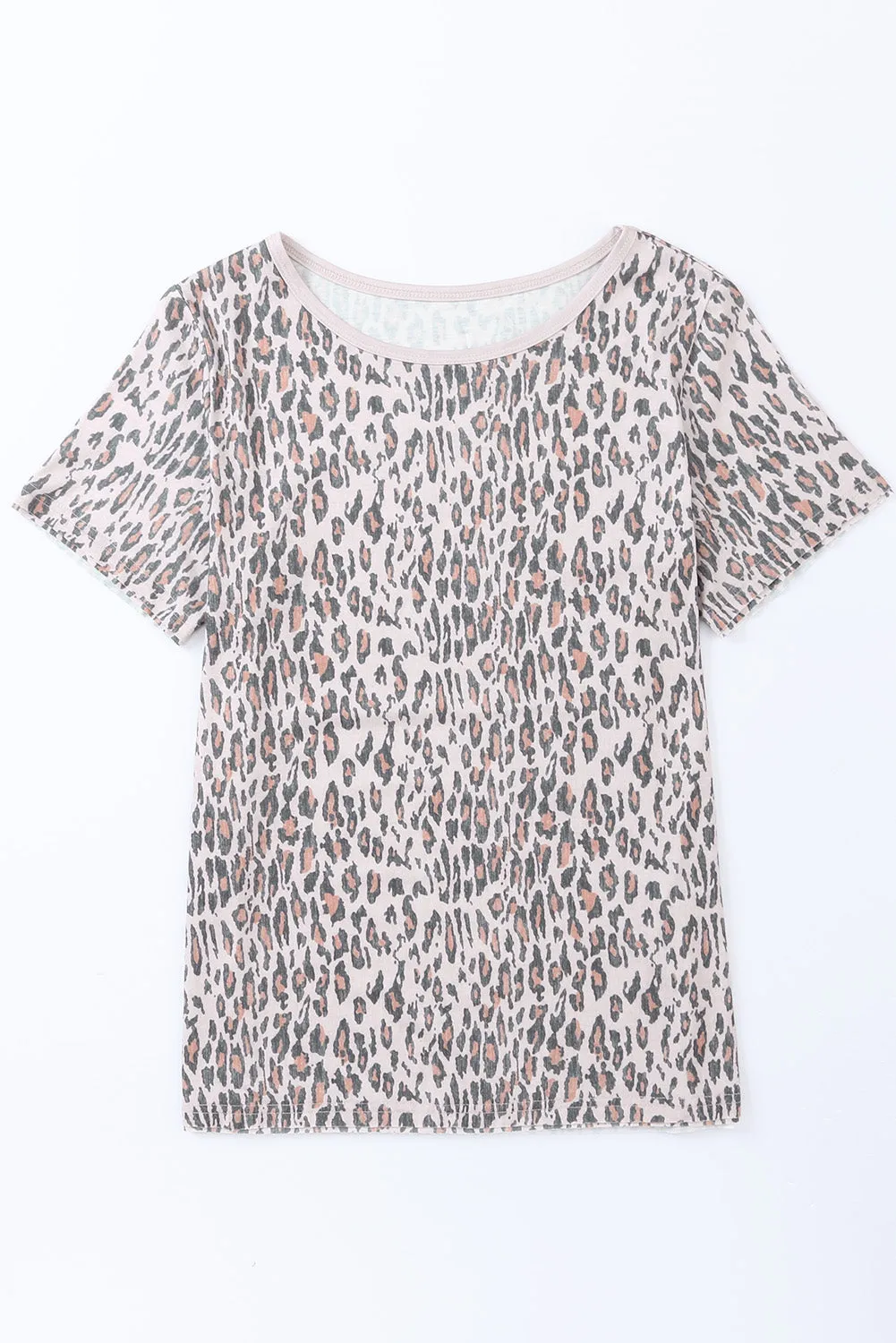 Leopard Animal Print Casual T-shirt