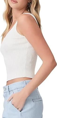 Paige Oldie Sweater Tank Ivory